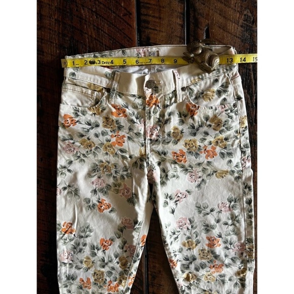 Anthropologie Citizens of Humanity Thompson Medium Rise skinny floral Jeans - Picture 8 of 16
